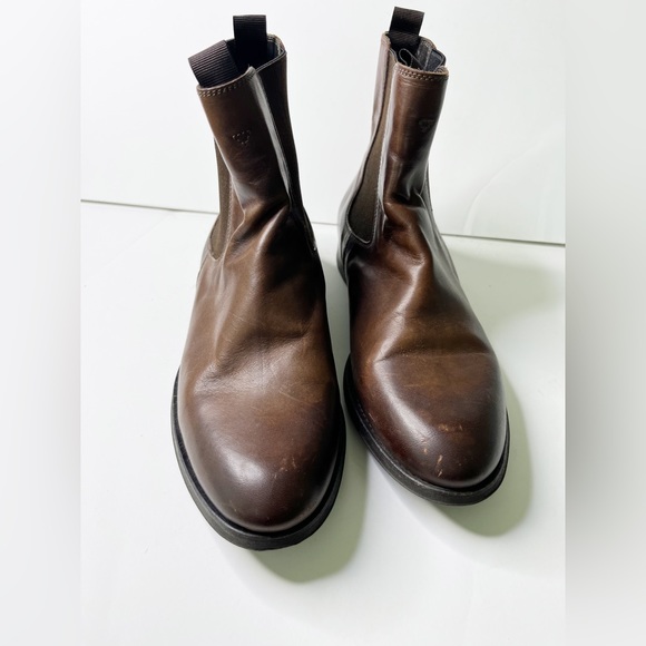 N.D.C Brown Leather Chelsea Boots - Picture 5 of 11